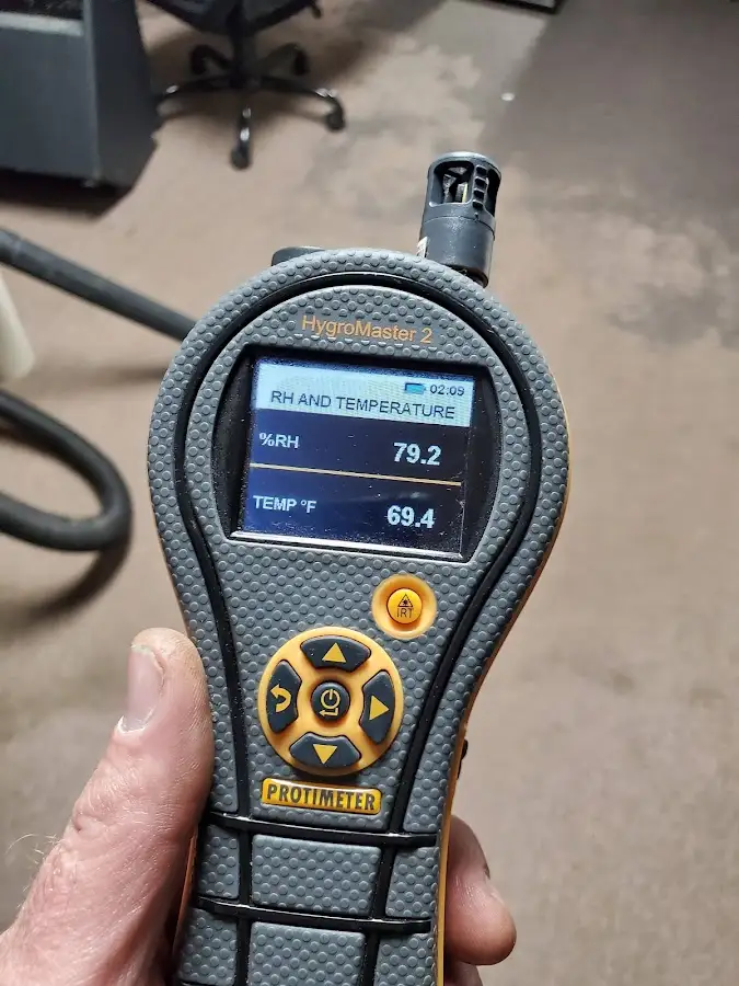 Moisture meter humidity assessment for Fire & Smoke Damage Restoration in Skippack